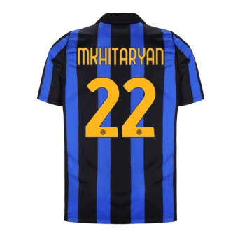 Inter Milan Henrikh Mkhitaryan #22 Maglia Gara Casa Repliche 2026-27 Maniche Corte